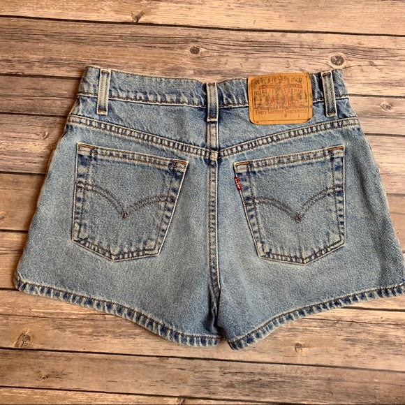 Levi's Pants - Levi’s High Waist Light Wash Jean Shorts